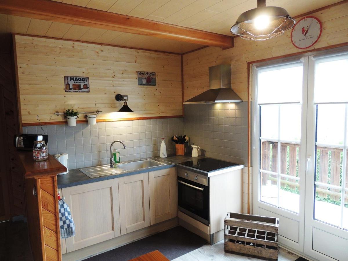 Au Chalet Bain Nordique neuf indépendant calme assuré Haselbourg Esterno foto