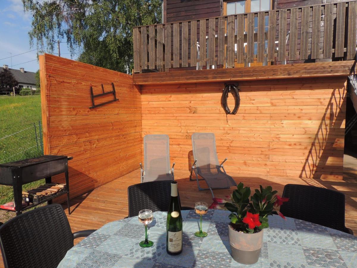 Au Chalet Bain Nordique neuf indépendant calme assuré Haselbourg Esterno foto