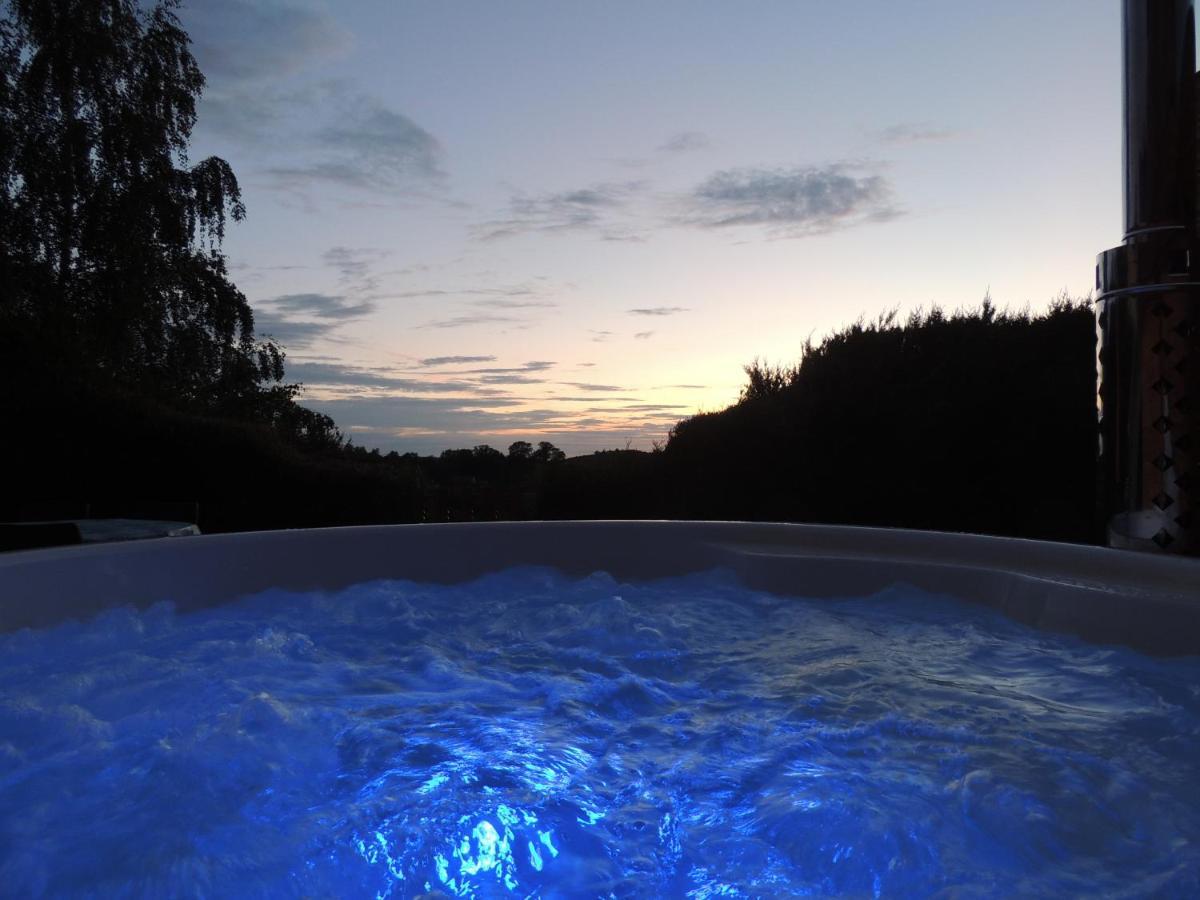 Au Chalet Bain Nordique neuf indépendant calme assuré Haselbourg Esterno foto