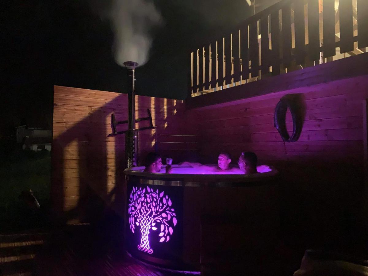 Au Chalet Bain Nordique neuf indépendant calme assuré Haselbourg Esterno foto