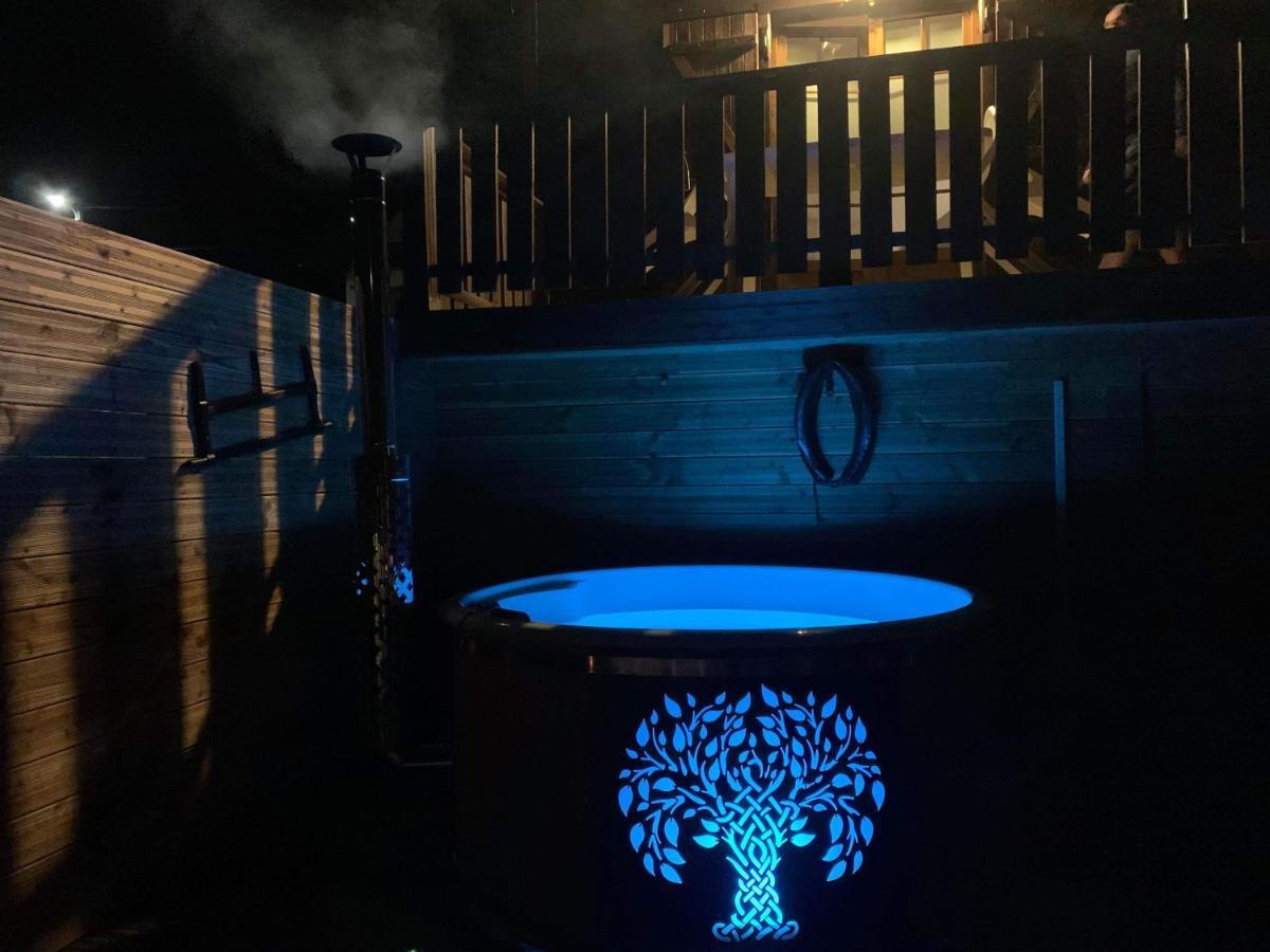 Au Chalet Bain Nordique neuf indépendant calme assuré Haselbourg Esterno foto