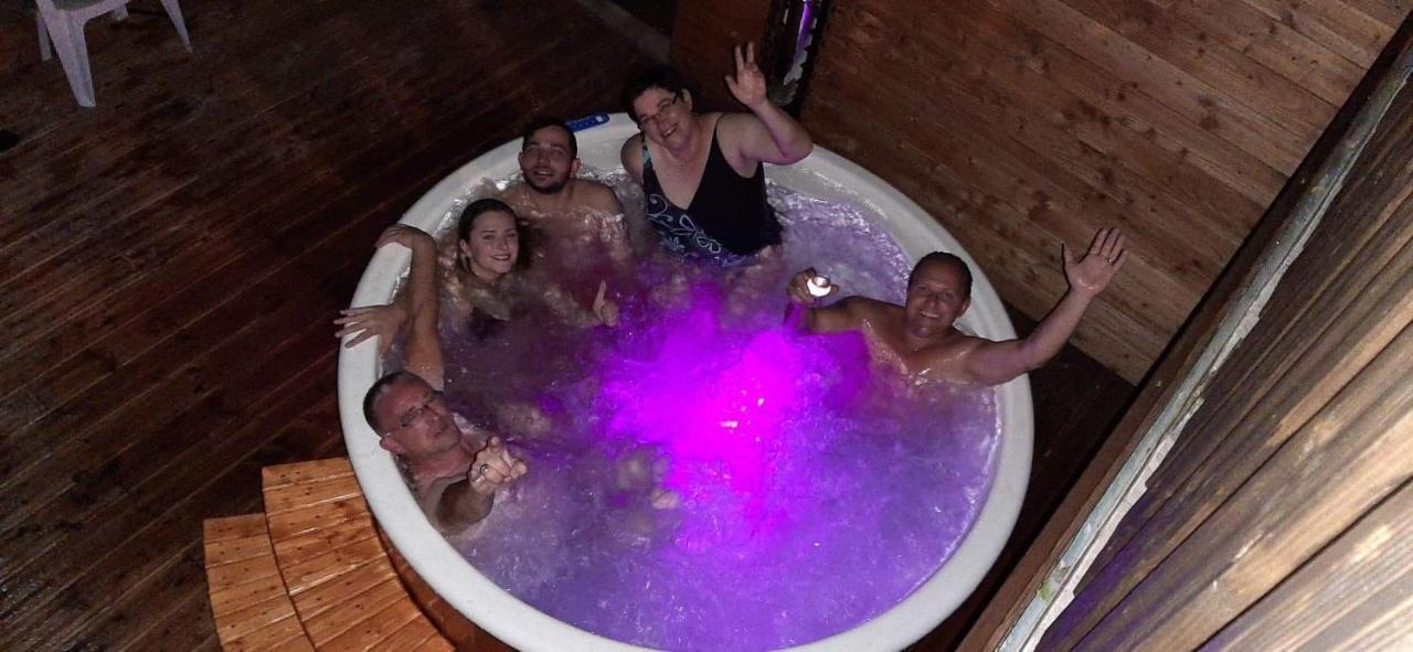 Au Chalet Bain Nordique neuf indépendant calme assuré Haselbourg Esterno foto