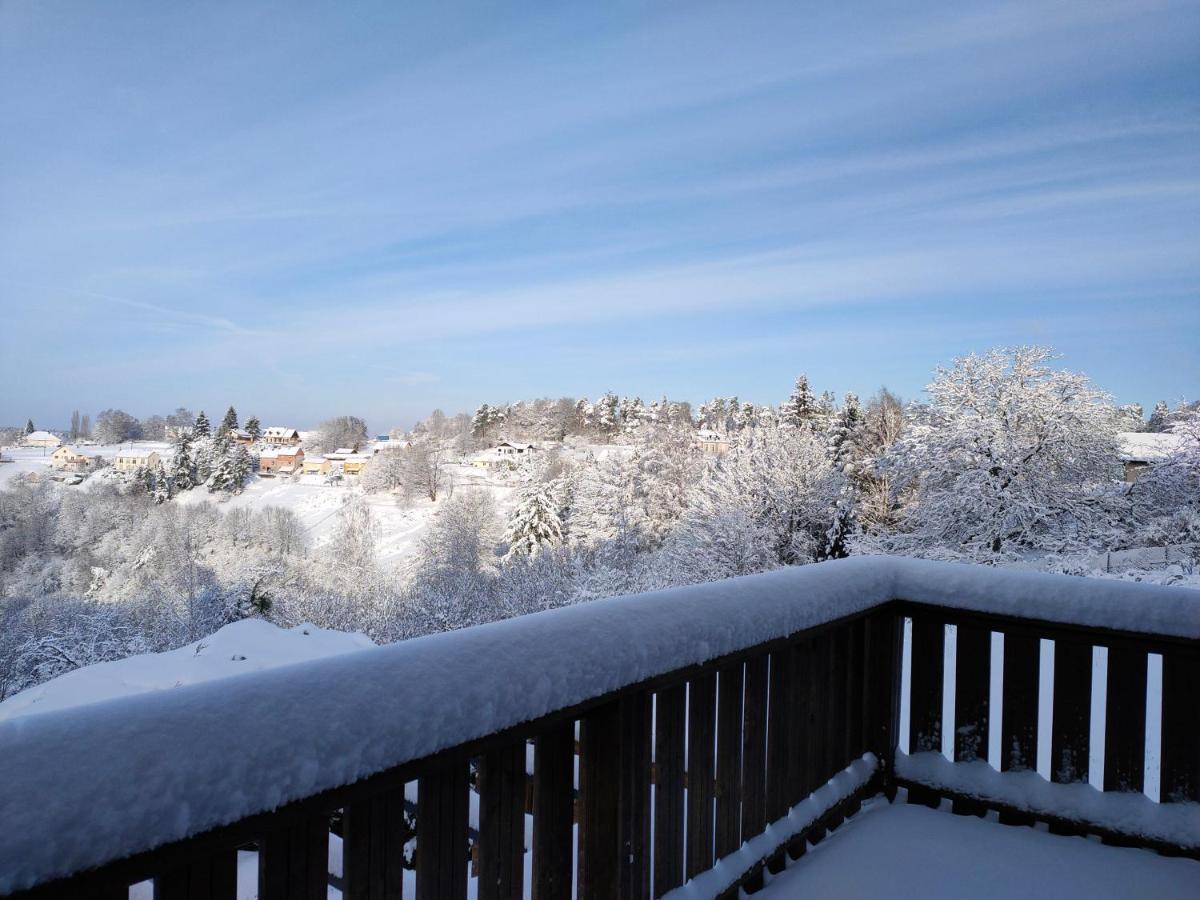 Au Chalet Bain Nordique neuf indépendant calme assuré Haselbourg Esterno foto