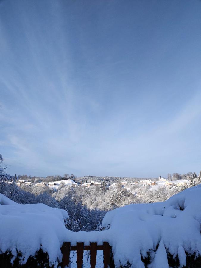 Au Chalet Bain Nordique neuf indépendant calme assuré Haselbourg Esterno foto